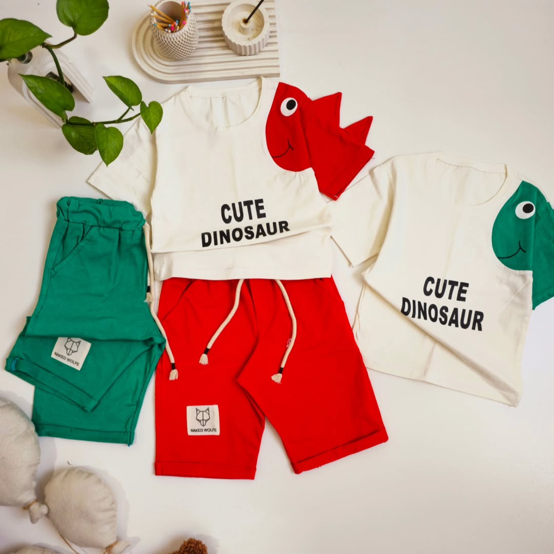 ست تیشرت وشلوارک کیوت